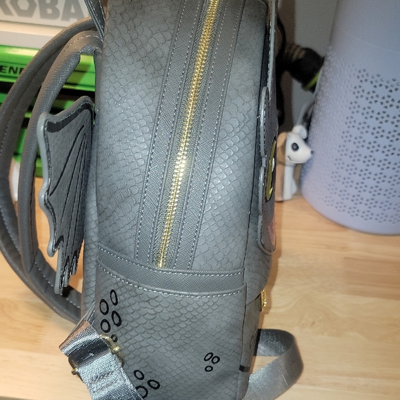 Loungefly Toothless Dragon Backpack with Matching Wallet main image 8